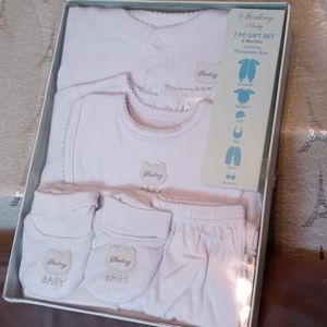 NIB Sterling Baby by Vitamins 7 Piece Gift Set